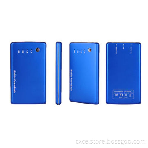 Dual USB Power Bank, Real 6,000mAh, Sized 125*70*11.5mm, Metal Cover, PB60